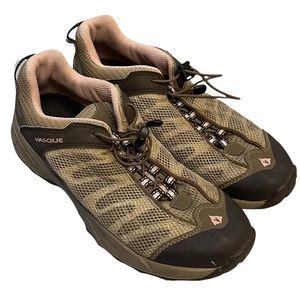 Vasque Youth Girl Size 6 Slip On Bungee Lace Hiking Trail Shoes